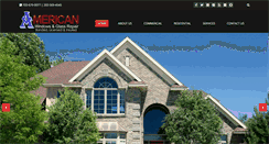 Desktop Screenshot of americanwindowsglassrepair.com